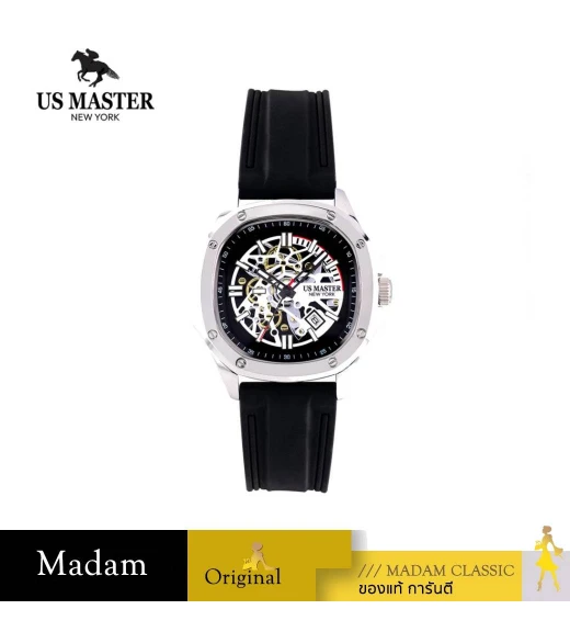 นาฬิกา US MASTERS POLO CLUB USM-EK13-BK-WBK EMPIRE EK13  42 MM,BLACK / WHITE BLACK