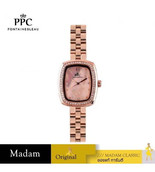 นาฬิกา PPC FONTAINEBLEAU  PPC-EI02-RG DORÉE EI02 25 MM.,ROSEGOLD