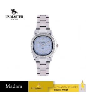 นาฬิกา US MASTERS POLO CLUB USM-DD43-LBU EMPIRE LADY DD43  38 MM,LIGHT BLUE