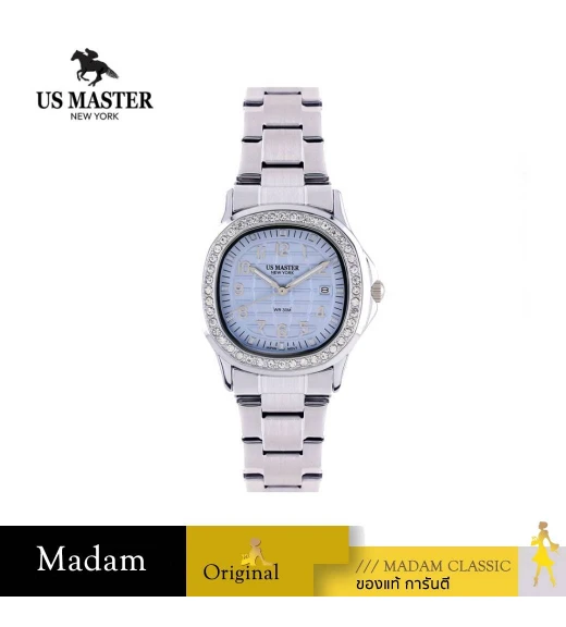 นาฬิกา US MASTERS POLO CLUB USM-DD43-LBU EMPIRE LADY DD43  38 MM,LIGHT BLUE
