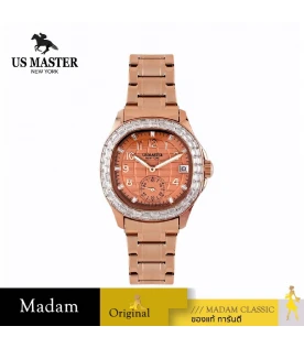 นาฬิกา US MASTER NEW YORK USM-EK06-RG-CP EMPIRE LADY EK06 38 MM.,ROSEGOLD / COPPER