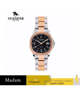 นาฬิกา US MASTER NEW YORK USM-DD42-SRG-BK EMPIRE DD42 40 MM,SILVER ROSEGOLD / BLACK	