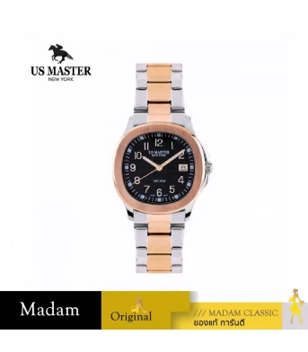 WATCH US MASTER NEW YORK USM-DD42-SRG-BK EMPIRE DD42 40 MM,SILVER ROSEGOLD / BLACK			