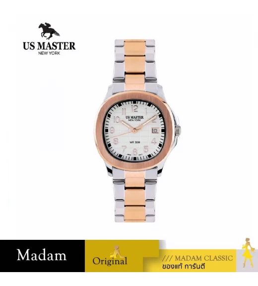 นาฬิกา US MASTER NEW YORK USM-DD42-SRG-WE EMPIRE DD42 40 MM,SILVER ROSEGOLD / WHITE นาฬิกา US MASTER NEW YORK USM-DD42-SRG-WE EMPIRE DD42 40 MM,SILVER ROSEGOLD / WHITE