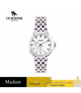 นาฬิกา US MASTER NEW YORK USM-EI03-WE ABRAHAM EI03  38 MM,WHITE	