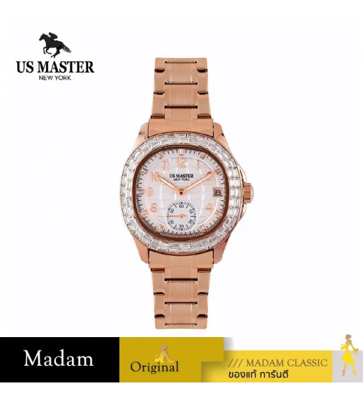 นาฬิกา US MASTER NEW YORK USM-EK06-RG-WE EMPIRE LADY EK06 38 MM.,ROSEGOLD / WHITE นาฬิกา US MASTER NEW YORK USM-EK06-RG-WE EMPIRE LADY EK06 38 MM.,ROSEGOLD / WHITE
