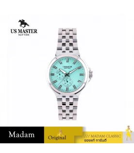 นาฬิกา US MASTER NEW YORK USM-EI03-LCY ABRAHAM EI03  38 MM,LIGHT CYAN	