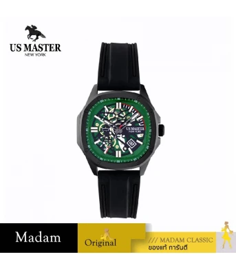 WATCH US MASTER NEW YORK USM-EK13-BK-IGN EMPIRE EK13 42 MM.,PLATING BLACK / GREEN