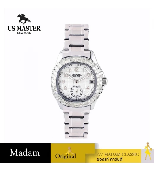 นาฬิกา US MASTER NEW YORK USM-EK06-WE EMPIRE LADY EK06 38 MM.,WHITE นาฬิกา US MASTER NEW YORK USM-EK06-WE EMPIRE LADY EK06 38 MM.,WHITE