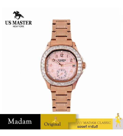 นาฬิกา US MASTER NEW YORK USM-EK06-RG-LPK EMPIRE LADY EK06 38 MM.,ROSEGOLD / LIGHT PINK นาฬิกา US MASTER NEW YORK USM-EK06-RG-LPK EMPIRE LADY EK06 38 MM.,ROSEGOLD / LIGHT PINK