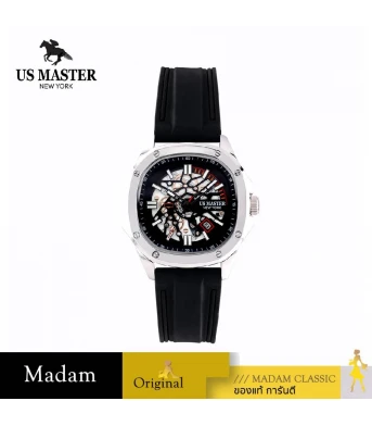 WATCH US MASTER NEW YORK USM-EK13-BK-BWE EMPIRE EK13 42 MM.,BLACK / BLACK WHITE