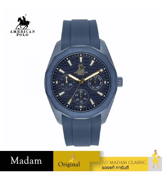 นาฬิกา AMERICAN POLO APBLBL118G AMERICAN 118G 43 MM.,NAVY BLUE นาฬิกา AMERICAN POLO APBLBL118G AMERICAN 118G 43 MM.,NAVY BLUE