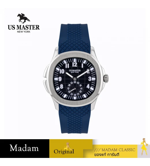 นาฬิกา US MASTER NEW YORK USM-EC07-BU-BK THE EMPIRE EC07 39 MM.,BLUE / BLACK	