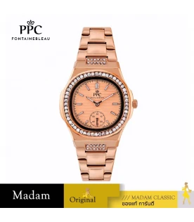 นาฬิกา PPC FONTAINEBLEAU PPC-EK02-RG MEDICI EK02 32.5 MM.,ROSEGOLD