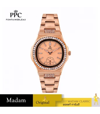 นาฬิกา PPC FONTAINEBLEAU PPC-EK02-RG MEDICI EK02 32.5 MM.,ROSEGOLD