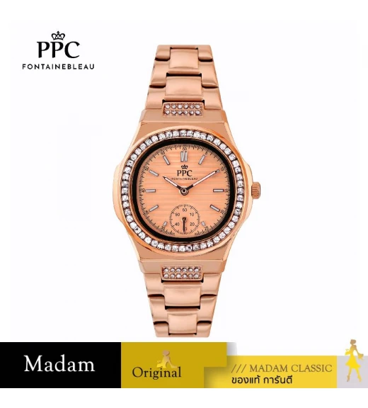 นาฬิกา PPC FONTAINEBLEAU PPC-EK02-RG MEDICI EK02 32.5 MM.,ROSEGOLD