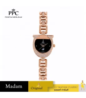 นาฬิกา PPC FONTAINEBLEAU PPC-EK05-RG-BK CANNES EK05 24 MM.,ROSEGOLD / BLACK