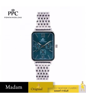 นาฬิกา PPC FONTAINEBLEAU PPC-EK01-TGN DORÉE EK01 33 MM.,TEAL GREEN
