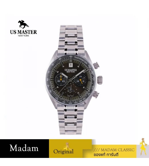 นาฬิกา US MASTER NEW YORK  USM-DL01S-MGN SPEEDKING DL01S  42 MM, MUD GREEN	