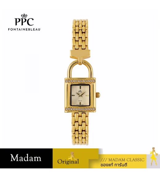 นาฬิกา PPC FONTAINEBLEAU PPC-EI01-GD CANNES EI01 22 × 36.7 MM.,GOLD