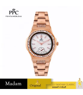 นาฬิกา PPC FONTAINEBLEAU  PPC-EK02-RG-WE MEDICI EK02  32.5MM, ROSEGOLD / WHITE	