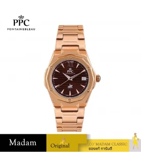 นาฬิกา PPC FONTAINEBLEAU PPC-EE13-RG-BR JOAN EE13 22 MM.,ROSEGOLD / BROWN