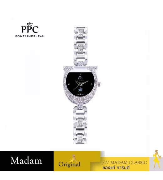 นาฬิกา PPC FONTAINEBLEAU PPC-EK05-BK CANNES EK05 24MM,BLACK นาฬิกา PPC FONTAINEBLEAU PPC-EK05-BK CANNES EK05 24MM,BLACK