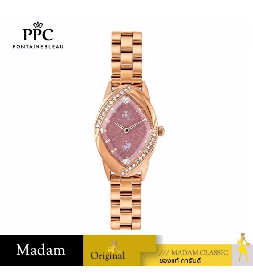 นาฬิกา PPC FONTAINEBLEAU PPC-ED12-RG-LIC CANNES ED12 22 MM.,ROSEGOLD / LILAC นาฬิกา PPC FONTAINEBLEAU PPC-ED12-RG-LIC CANNES ED12 22 MM.,ROSEGOLD / LILAC