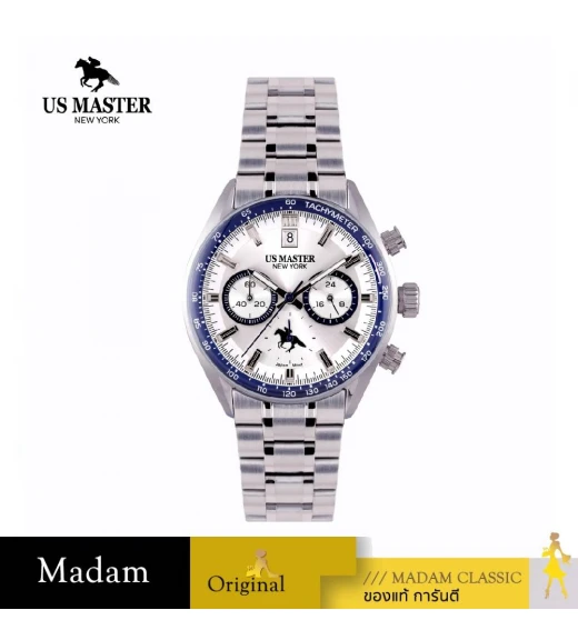 นาฬิกา US MASTER NEW YORK USM-DL01S-WE SPEEDKING DL01S 42 MM,WHITE นาฬิกา US MASTER NEW YORK USM-DL01S-WE SPEEDKING DL01S 42 MM,WHITE