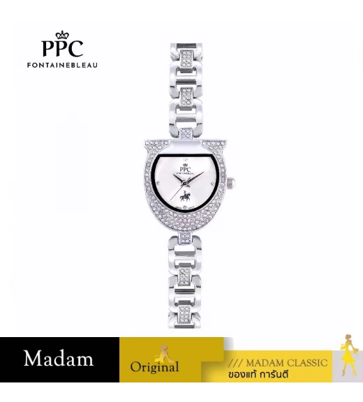 นาฬิกา PPC FONTAINEBLEAU PPC-EK05-WE CANNES EK05 24 MM.,WHITE นาฬิกา PPC FONTAINEBLEAU PPC-EK05-WE CANNES EK05 24 MM.,WHITE