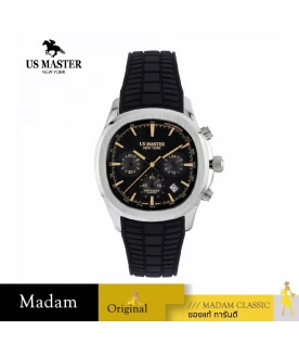 นาฬิกา US MASTER NEW YORK  USM-EI02-BK-BK EMPIRE EI02 40 MM,BLACK / BLACK	