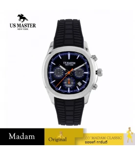 นาฬิกา US MASTER NEW YORK  USM-EI02-BK-BGY EMPIRE EI02 40 MM, BLACK / BLUE GREY	
