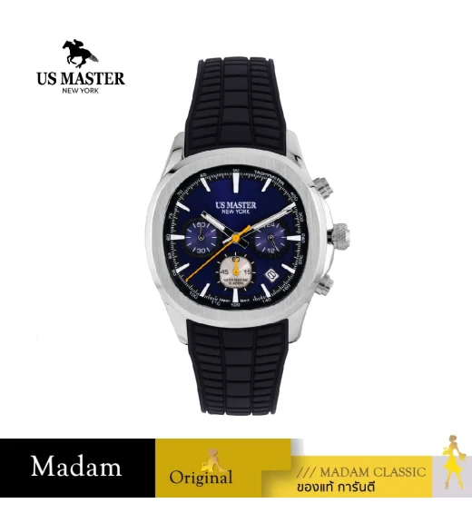 นาฬิกา US MASTER NEW YORK USM-EI02-BK-BU EMPIRE EI02 40 MM,BLACK / BLUE
