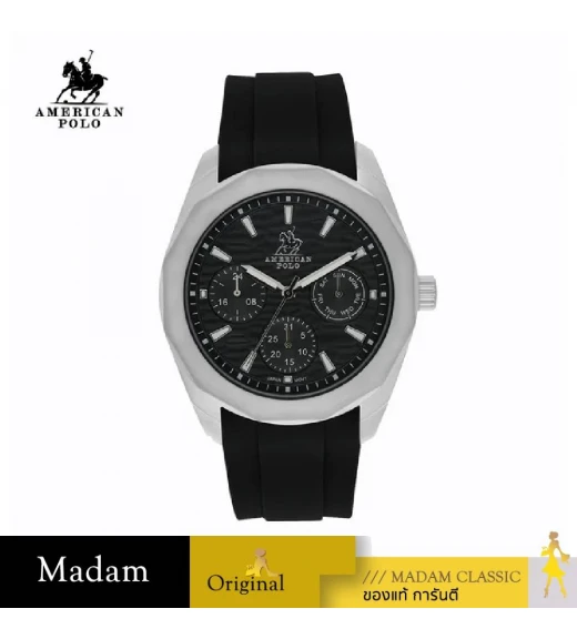 นาฬิกา AMERICAN POLO APSSBK118G AMERICAN 118G 43 MM.,BLACK