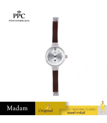 นาฬิกา PPC FONTAINEBLEAU PPC-ED04-WE CANNES GLITTER 23 MM,WHITE