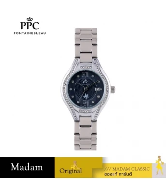 นาฬิกา PPC FONTAINEBLEAU PPC-ED06-BK CANNES VALLORA DATE 30 MM,BLACK