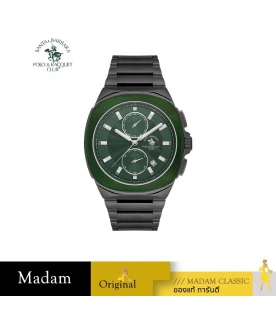 นาฬิกา SANTA BARBARA POLO & RACQUET CLUB SB.1.10610 LUXURY GENTS SB.1.10610 44*50 MM,PLATING BLACK / GREEN