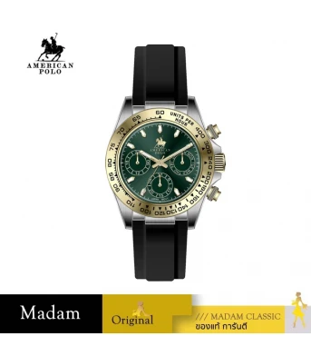 นาฬิกา AMERICAN POLO APTTGPGR111G AMERICAN 111G 40 MM,BLACK / GOLD GREEN
