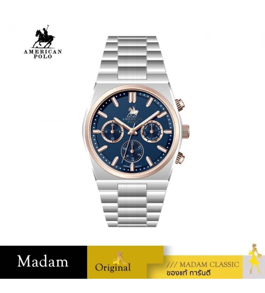นาฬิกา AMERICAN POLO APTTRGBL109G AMERICAN 109G 40 MM,NAVY BLUE