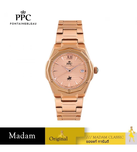 นาฬิกา PPC FONTAINEBLEAU PPC-EE13-RG JOAN EE13 33.5 MM,ROSEGOLD