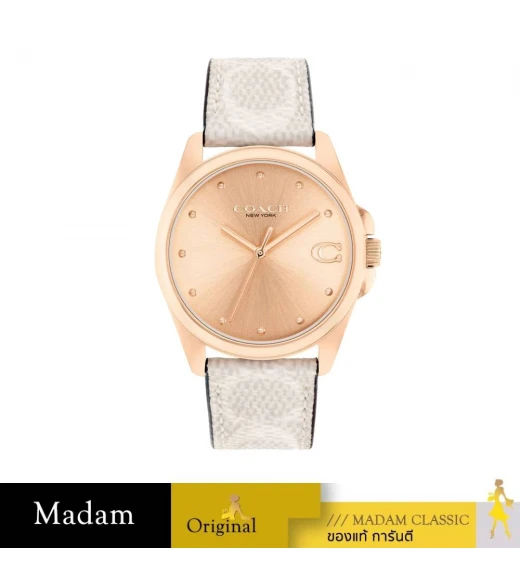 นาฬิกา COACH 14504113,36 MM,STAINLESS STEEL,ROSE GOLD/GREY นาฬิกา COACH 14504113,36 MM,STAINLESS STEEL,ROSE GOLD/GREY