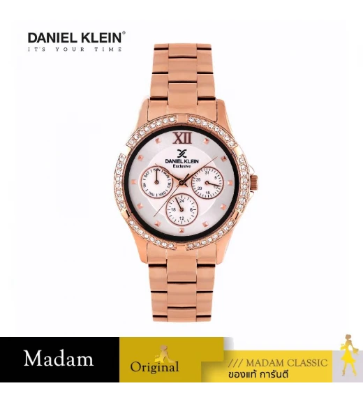 นาฬิกา DANIEL KLEIN DK.1.12915-3 PREMIUM LADIES 36 MM.,ROSEGOLD นาฬิกา DANIEL KLEIN DK.1.12915-3 PREMIUM LADIES 36 MM.,ROSEGOLD