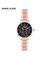 นาฬิกา DANIEL KLEIN DK.1.12935-3 PREMIUM LADIES 38 MM.,SILVER / ROSEGOLD BLACK นาฬิกา DANIEL KLEIN DK.1.12935-3 PREMIUM LADIES 38 MM.,SILVER / ROSEGOLD BLACK