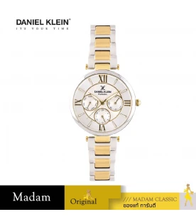 นาฬิกา DANIEL KLEIN DK.1.12935-5 PREMIUM LADIES 38 MM.,SILVER / GOLD