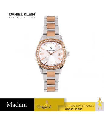 นาฬิกา DANIEL KLEIN DK.1.13866-6 PREMIUM LADIES 32 MM.,SILVER / PINKGOLD