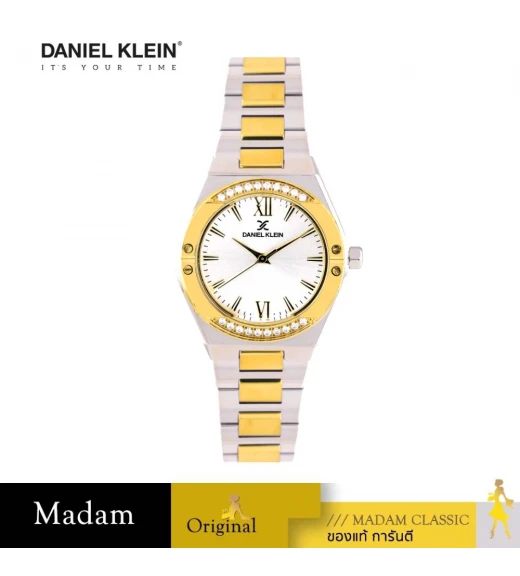 นาฬิกา DANIEL KLEIN DK.1.13783-5 PREMIUM LADIES 30 MM,SILVER / GOLD
