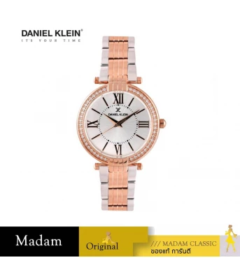 นาฬิกา DANIEL KLEIN DK11138-5 PREMIUM LADIES 34 MM.,SILVER / ROSEGOLD