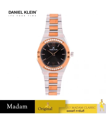 นาฬิกา DANIEL KLEIN DK.1.13783-6 PREMIUM LADIES 30 MM,SILVER / ROSEGOLD BLACK