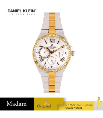 นาฬิกา DANIEL KLEIN DK.1.13772-4 PREMIUM LADIES 35 MM,SILVER  GOLD
