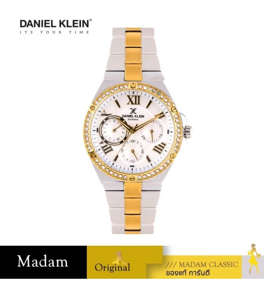 นาฬิกา DANIEL KLEIN DK.1.13772-4 PREMIUM LADIES 35 MM,SILVER  GOLD